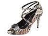 Pantofi femei BCBGeneration - Trilogy - Cream/Black Snake