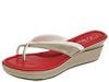 Sandale femei Cole Haan - Air Laetitia Thong - Vintage Silver/Cherry Leather