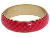 Diverse femei jessica simpson - leather bangle bracelet-animal print -