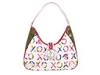 Genti de mana femei xoxo - abstraction hobo - white