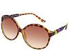 Ochelari femei Betsey Johnson - Plastic Round W/Beads - Tortoise