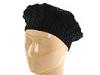 Palarii femei jessica simpson - cable knit beret - black