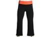 Pantaloni femei Nike - Modern Fit Ankle Poly Pant - Black/Vivid Pink/Light Melon/(Vivid Pink)
