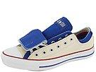 Adidasi barbati Converse - Chuck Taylor® All Star® Double Upper Ox - Parchment/Royal Blue