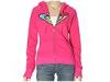 Bluze femei roxy - visualized zipper hoodie - magenta