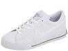 Adidasi femei Nike - Sweet Classic Leather - White/White-Metallic Silver