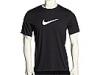 Tricouri barbati Nike - Short Sleeve Cotton Dri-FIT&reg; Run Swoosh Tee - Anthracite
