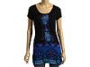 Tricouri femei Free People - Rose Prince Charming Tunic - Black Combo