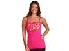 Tricouri femei Nike - Graphic S+S Long Bra Top - Vivid Pink/Anthracite