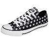 Adidasi femei Converse - Chuck Taylor&#174  All Star&#174  Girl Skull Ox - Black/White/Pink