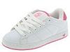 Adidasi femei DVS Shoes - Revival W - White/Pink Leather