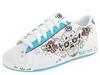 Adidasi femei ecko - phun house - white/blue