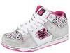 Adidasi femei Zoo York - The Ultra W - White Leather/Printed Canvas/Silver Suede/ Hot Pink