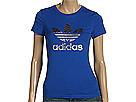 Rochii femei Adidas - Trefoil Tee - Pure Blue/Metallic Silver