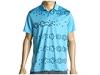 Tricouri barbati Puma Lifestyle - Golf Graphic Polo Shirt 09 - Blue Mist