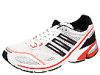 Adidasi femei Adidas Running - adiZero&#174  Boston W - Running White/Black/Signal Orange