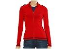 Bluze femei Jean Paul Gaultier - Long Sleeve Zip Cotton Jacket - Red