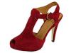 Pantofi femei Nine West - Palomino - Medium Red Suede