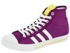 Adidasi femei Adidas Originals - adiTennis Hi Mesh - Violett/White/Neon Yellow