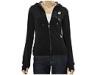 Bluze femei roxy - venice beach zipper hoodie - black