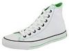 Adidasi femei Converse - Chuck TaylorÂ® All StarÂ® Printed Logos Hi - White/Classic Green