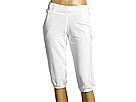 Pantaloni femei Puma Lifestyle - Capri Terry Sweat Pants - White