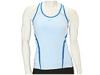Tricouri femei Nike - Long Sport Top - Pale Blue/Blue Spark/(Matte Silver)