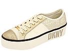 Adidasi femei DKNY - Pabla - Gold Metallic/Canvas