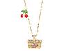 Diverse femei Betsey Johnson - Betsey\'s Picnic Basket Necklace - Red/Green