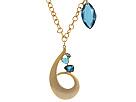 Diverse femei Jessica Simpson - Berry Bijoux Charm Necklace - Blue/Gold