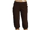 Pantaloni femei Puma Lifestyle - Capri Terry Sweat Pants - Chocolate Brown