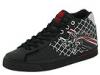 Adidasi barbati ECKO - Cage - Black Leather/Grey & Red Trim