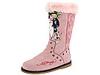 Cizme femei ed hardy - bootstrap boot - pink