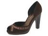 Pantofi femei Calvin Klein (CK) - Jem - Dark Brown Calf/Suede
