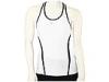 Tricouri femei Nike - Long Sport Top - White/Dark Obsidian/(Matte Silver)