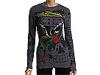 Bluze femei Ed Hardy - London Dragon L/S Specialty Thermal Tee - Charcoal