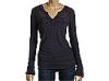 Bluze femei free people - patchwork henley - charcoal