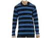 Hanorace barbati Emerica - Sketchy Stripe L/S Hooded Knit Pullover - Blue