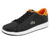 Adidasi barbati lacoste - carnaby cls - black/orange