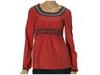 Bluze femei Esprit - Winter Voile Tunic Blouse - Red Clay