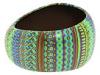 Diverse femei chan luu - color prints bangle - green