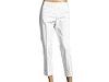 Pantaloni femei DKNY - Cotton Sateen Narrow Crop Pant - Classic White