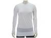 Bluze femei Nike - Seamless Banded Long-Sleeve - White/(Matte Silver)