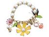 Diverse femei betsey johnson - flower girl half pearl