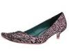Pantofi femei Irregular Choice - All Ruffled Up - Black/Pink Printed Suede