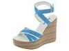 Sandale femei killah - honey - light blue/white