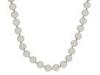 Diverse femei Carolee - 18 inch Knotted Glass Pearl Necklace - White/Gold