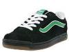 Adidasi femei Vans - Gia W - Black/Fern Green Suede/Leather