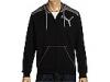 Bluze barbati Puma Lifestyle - Foundation Contrast Hoodie - Black/Steel Grey