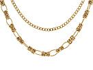 Diverse femei Jessica Simpson - Havana Metal Double Row Necklace - Gold